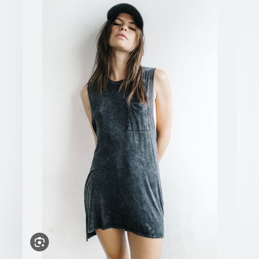 Joah Brown dress and tank top